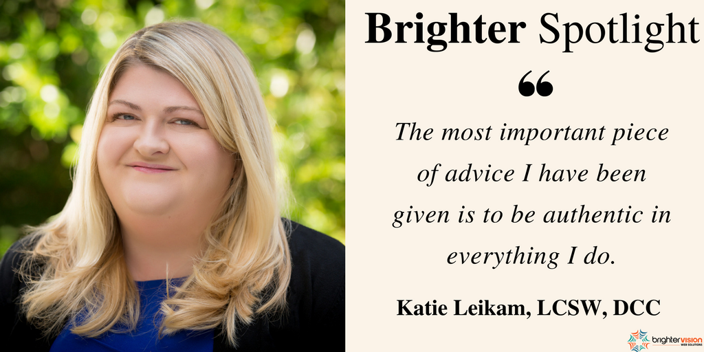 Brighter Spotlight with Katie Leikam | Marketing Blog for Therapists